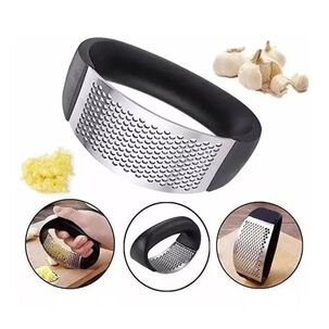 Prensador Moledor De Ajo Peque&ntilde;o Machacador De Acero Cocina