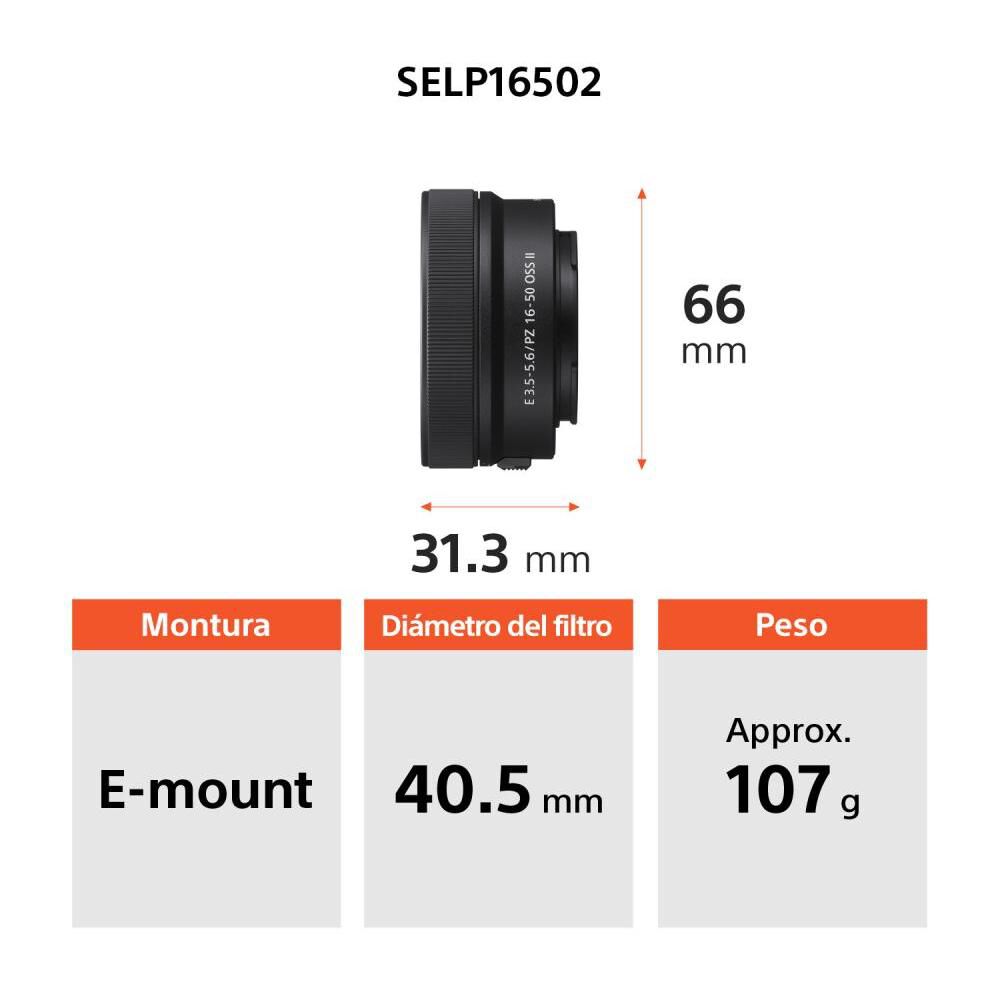Cámara Semiprofesional Sony ZV-E10K/BQ E / 4k UHD, foto 3
