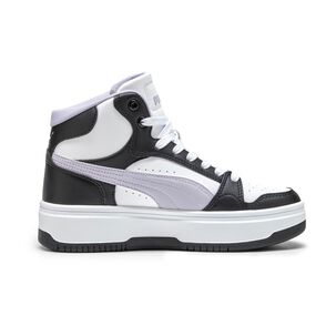 Zapatilla Urbana Mujer Puma Rebound Femme Mid Black-lilac Crush- White