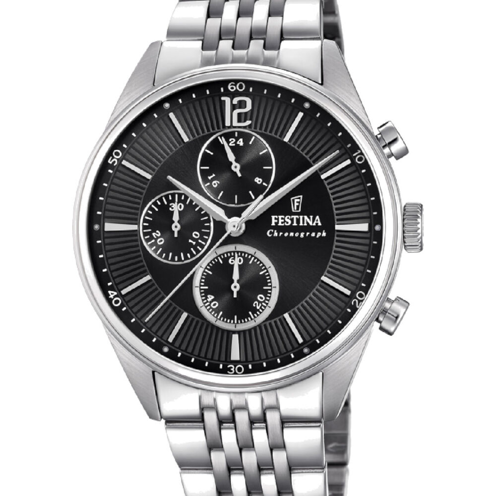 Reloj F20285/4 Festina Negro Hombre Timeless Chronograph image number 0.0