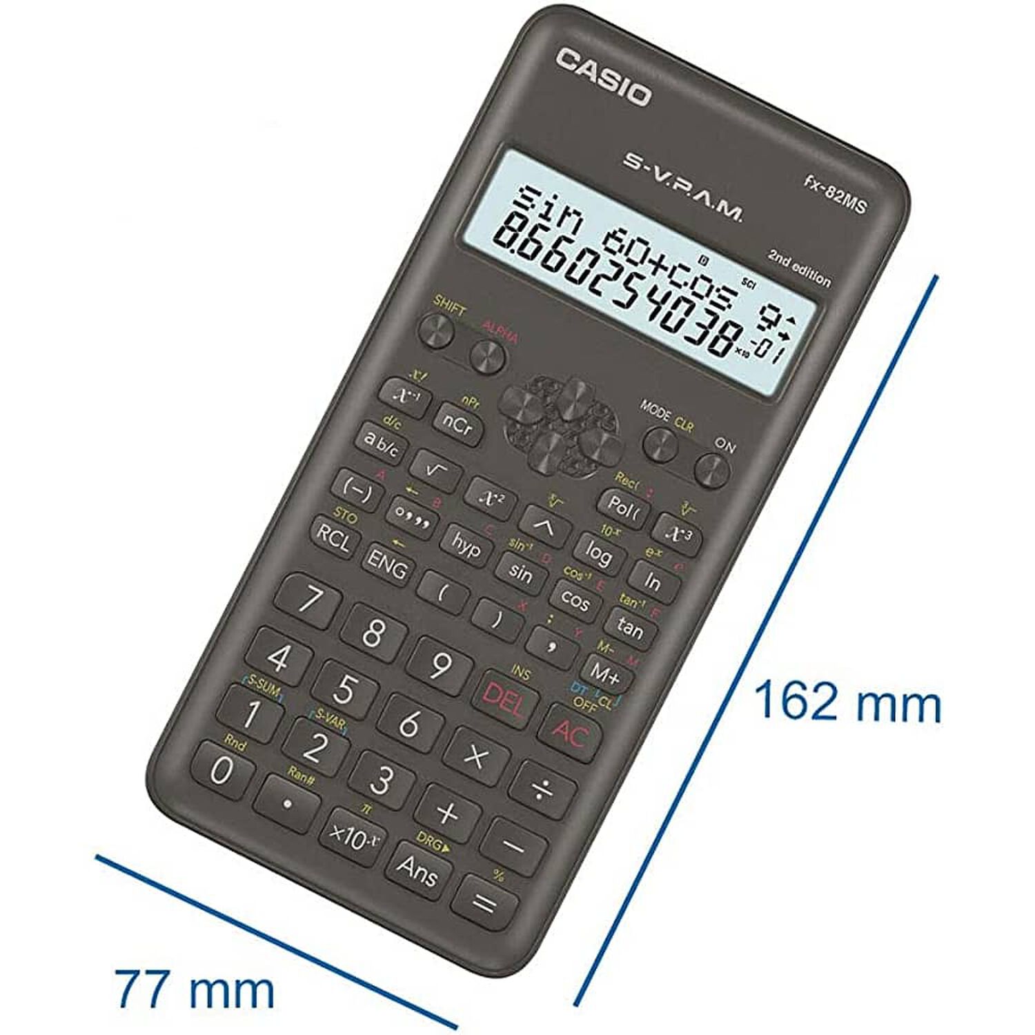 Calculadora Cient&iacute;fica Casio Fx-82ms Vers. Ii 240 Funciones image number 4.0