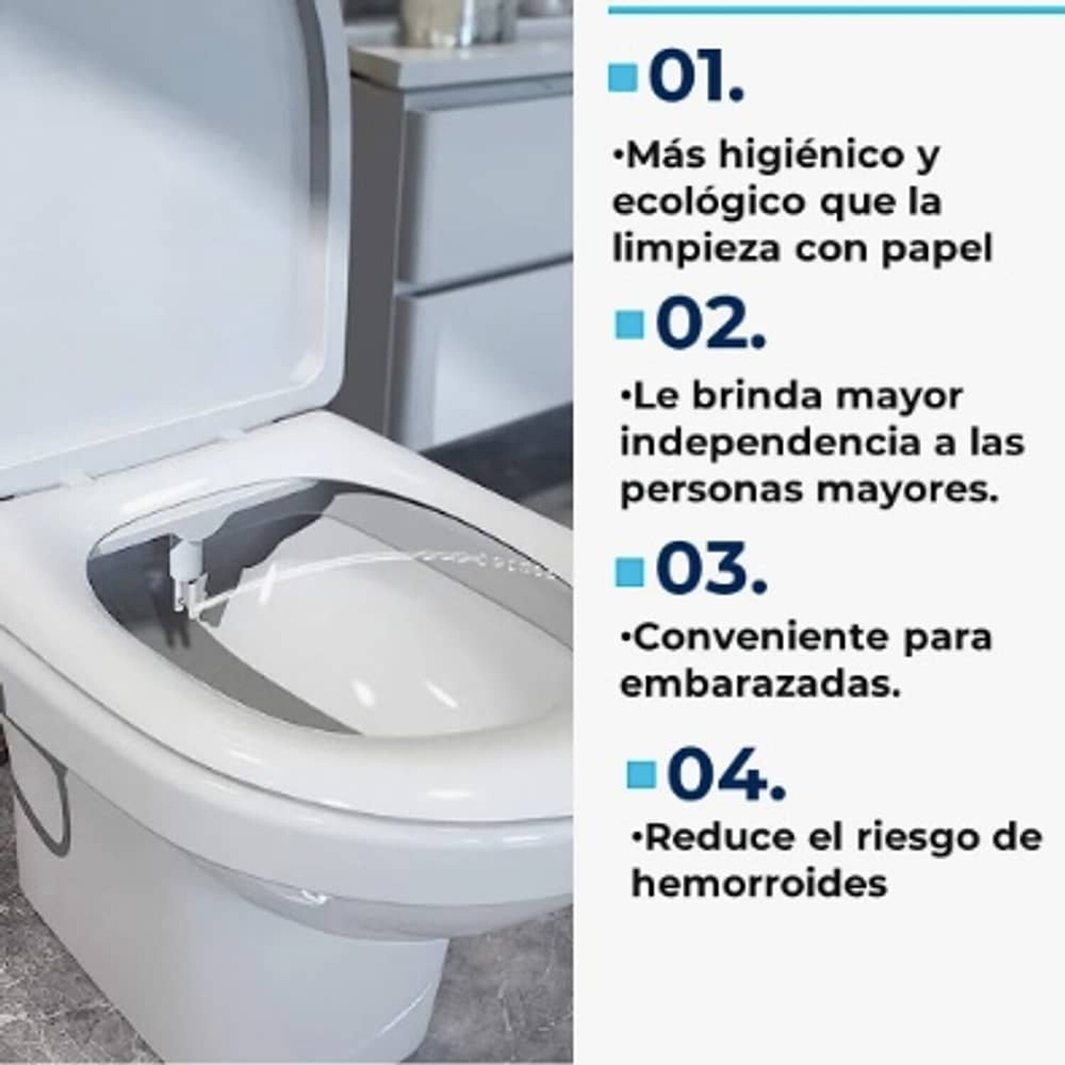 Bidet Wc Inodoro Ajustable Universal image number 1.0