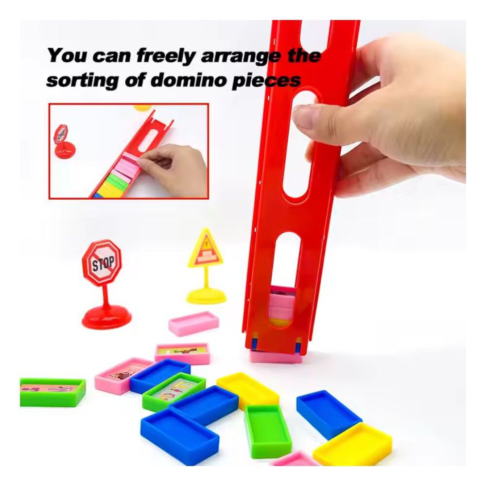 Juego De Bloques Tren Domin&oacute; image number 2.0