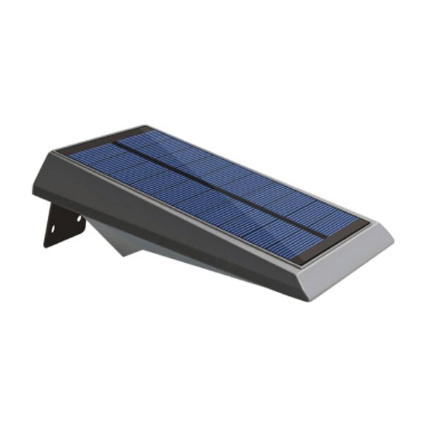 Aplique Solar Contra Agua Ultra Plano Con Sensor De Movimiento