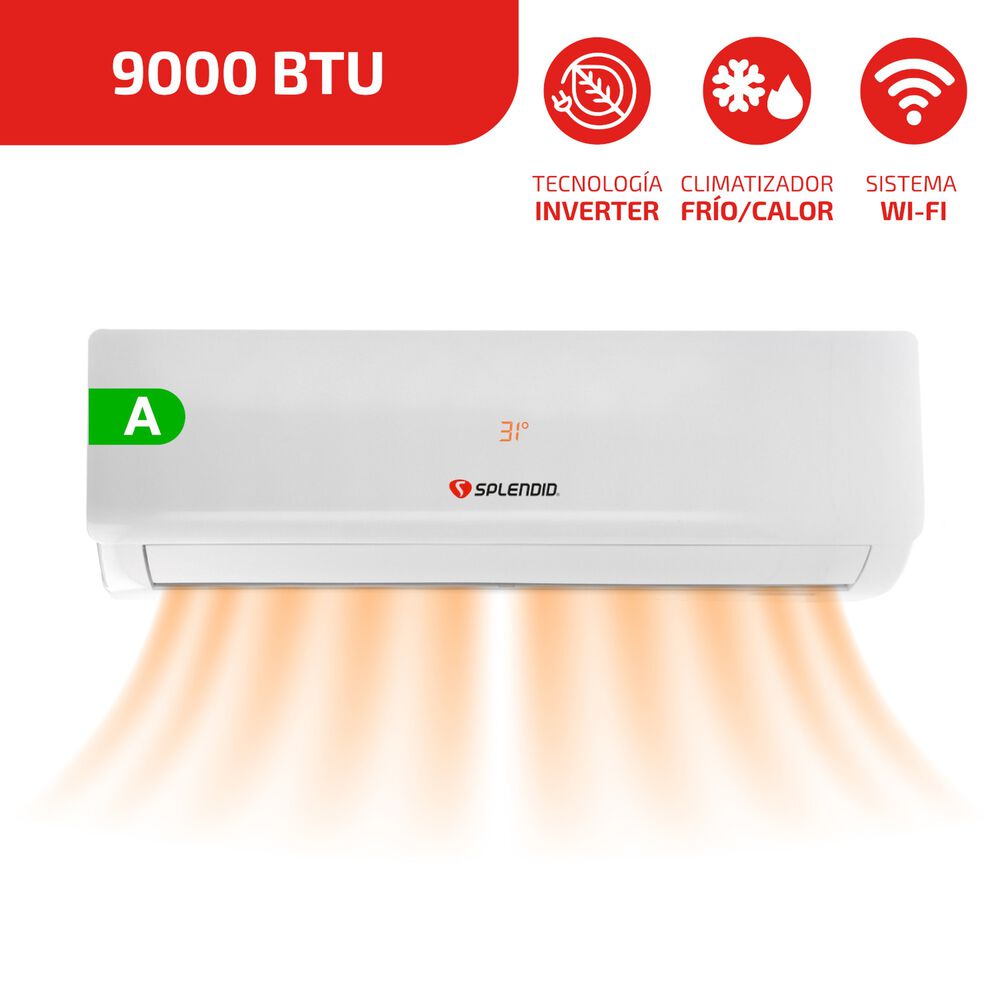 Aire Acondicionado 9000 Btu Inverter Splendid image number 3.0