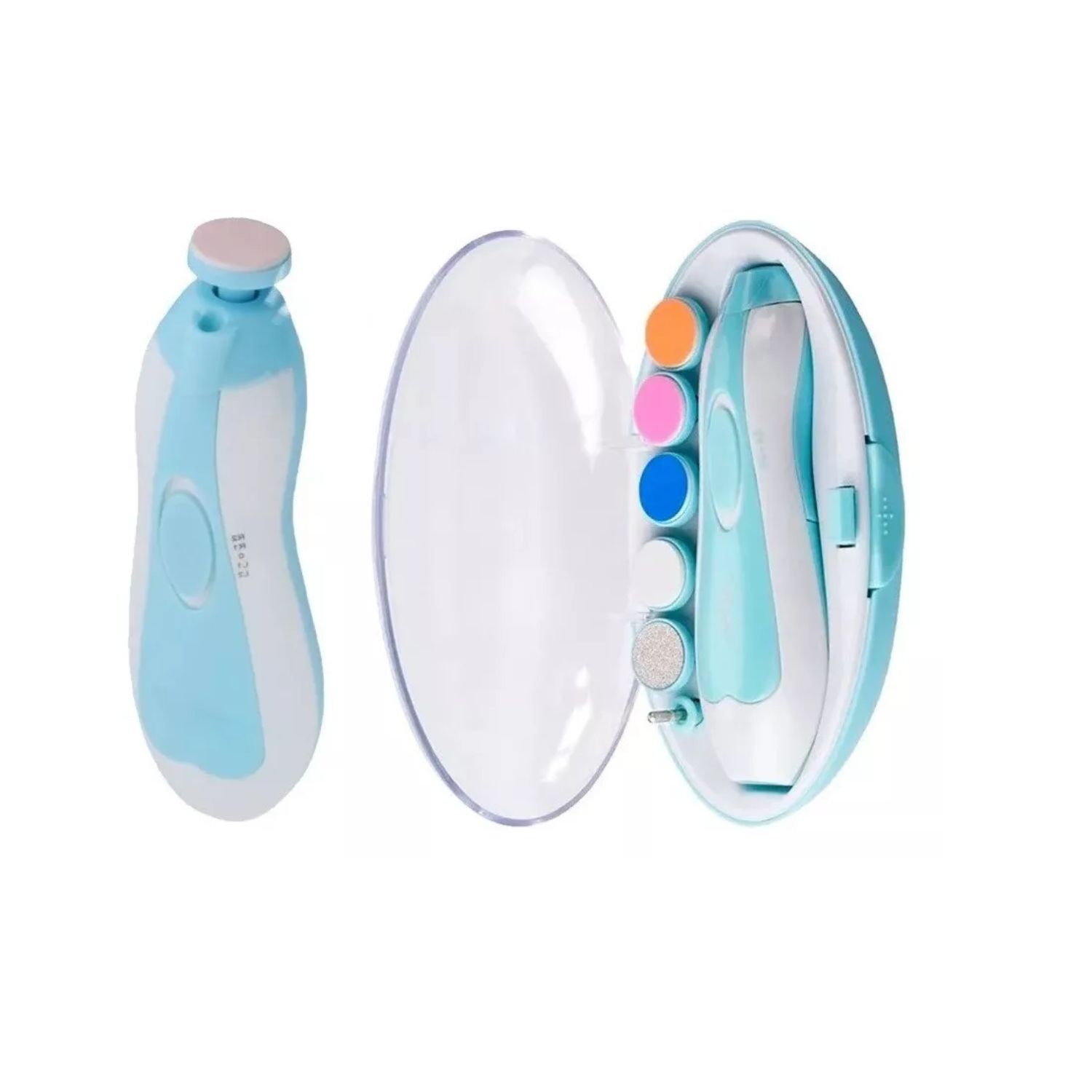 Corta U&ntilde;as Beb&eacute; Celeste 16cm Alta Calidad Seguridad Uso F&aacute;cil image number 3.0