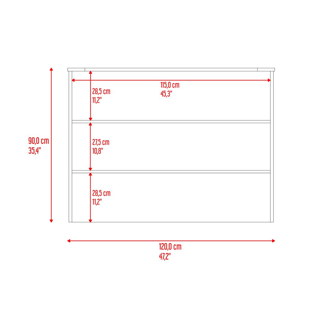 Isla De Cocina Auxiliar 90x120x60 Cm Negro Y Caf&eacute; Claro image number 7.0