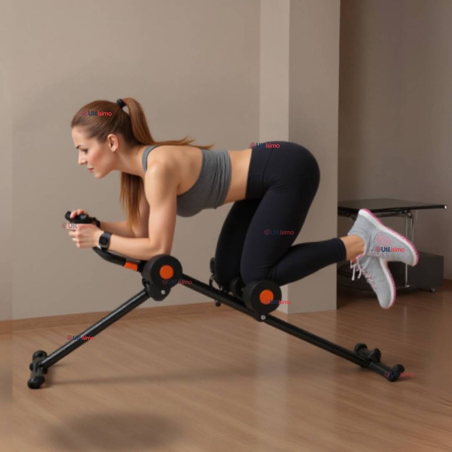 M&aacute;quina De Abdominales Plegable Ejercicio Deporte Fitness Six Pack image number 0.0
