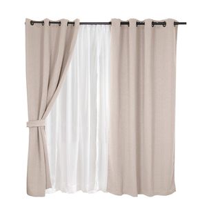 Set Cortina Jqd 8pzas Arg. 140x220 Arena Valdivia