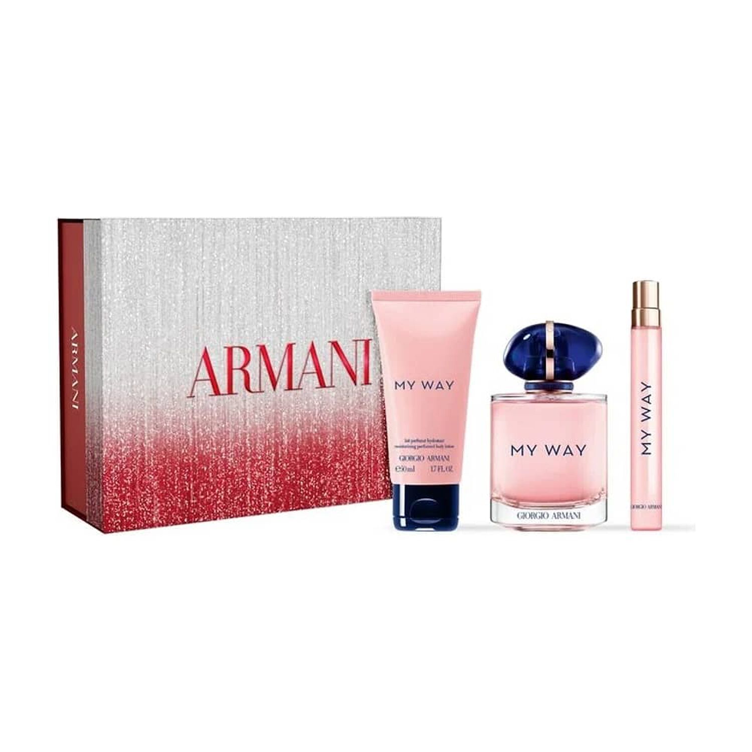 My Way 90 Ml Edp +10 Ml Edp + Bosy Estuche Armani image number 0.0