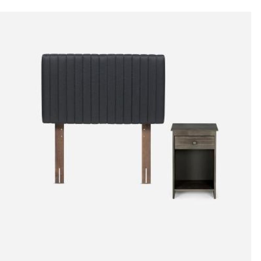 Cama Europea Rosen New Style 4 Plus / 1.5 Plazas / Base Normal + Set De Maderas Lucio image number 10.0