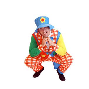Disfraz Cosplay Payaso Bufon Adulto