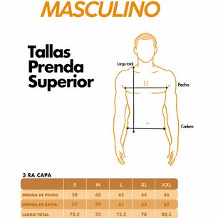 3ra Capa Peak Performance Hombre Olands Grafito/gris