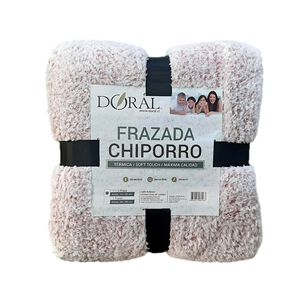 Frazada Chiporro Two Tones 1.5 Plazas Tonos Claros - Ps