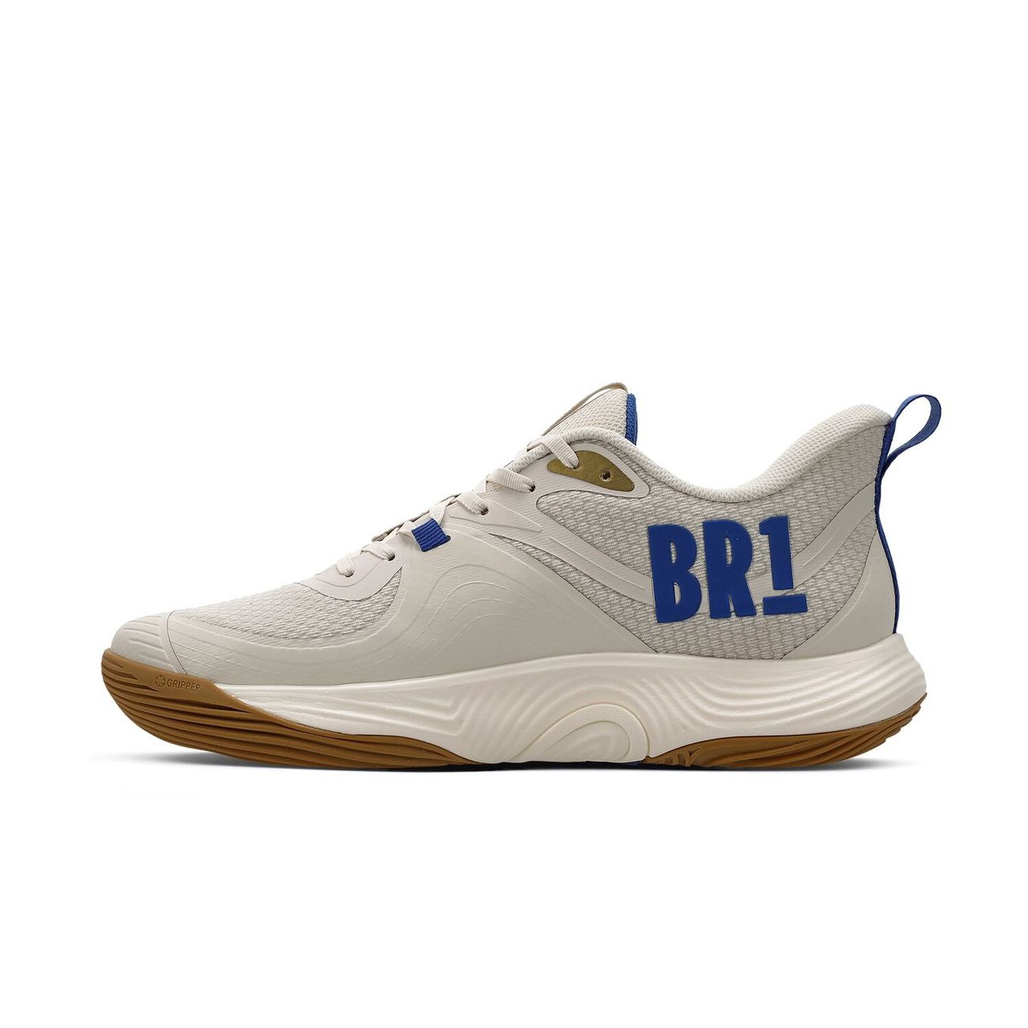 Zapatilla Voleibol Hombre Quadra Br1 Blanco/azul image number 2.0