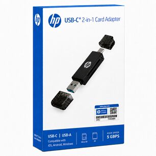 Lector De Memorias Sd & Micro Sd + Puerto Usb C + Usb Hp 112