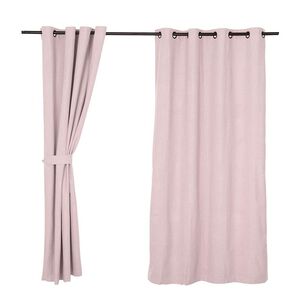 Set Cortina Blackout Arg. 140x220 Cms Urbana Rosado