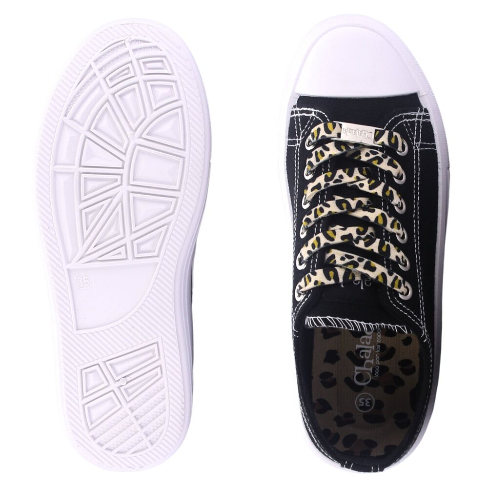 Zapatilla Mujer Chalada Clu-10 Negro Urbano image number 6.0