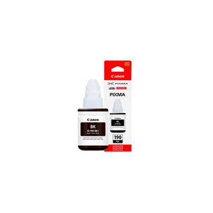 Botella De Tinta Canon Gi-190bk 135 Ml Negro