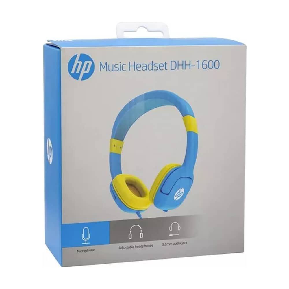 Audifono Para Ni&ntilde;o Hp Dhh-1600 Con Microfono Azul image number 2.0