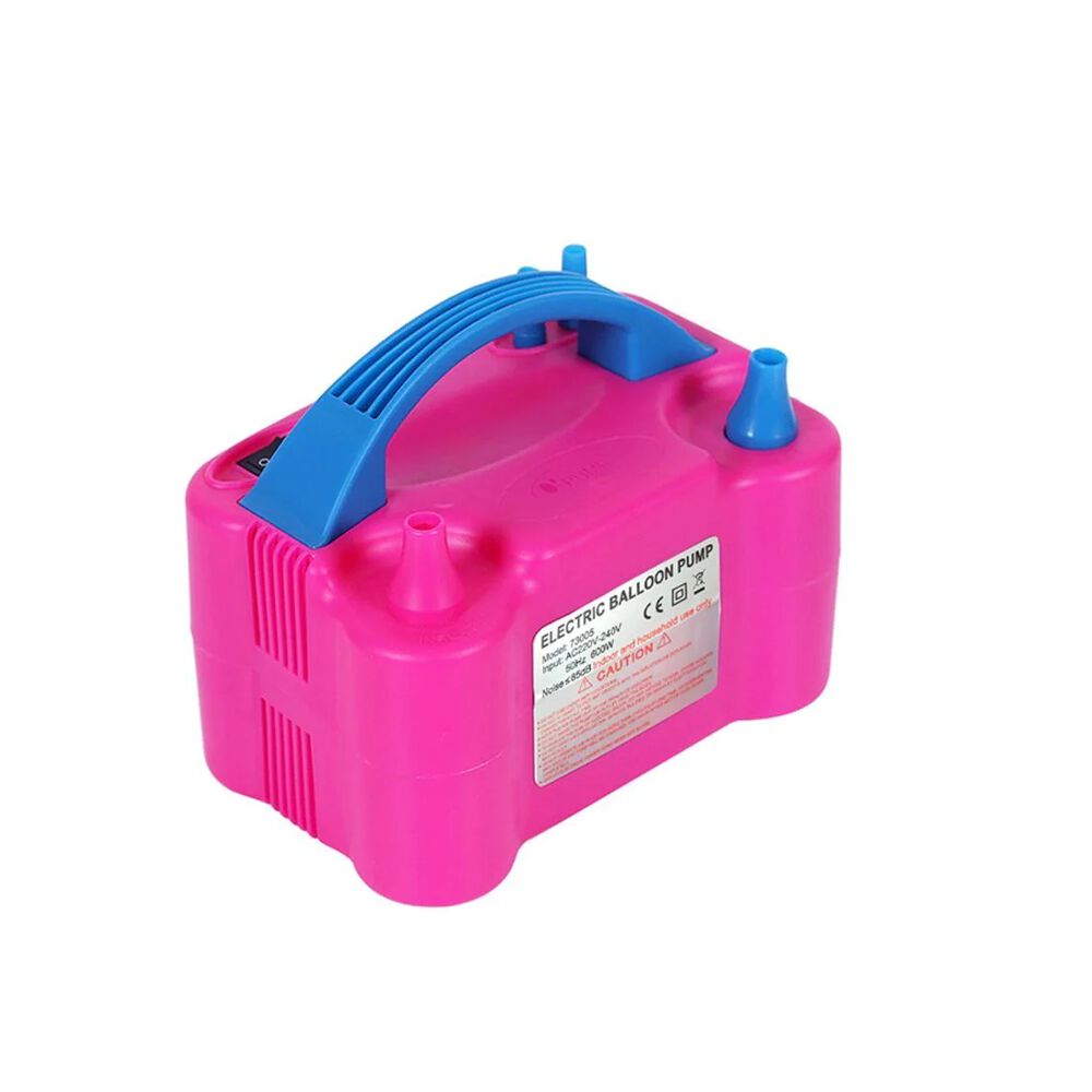 Inflador De Globos Eléctrico Con 2 Inyectores 600w image number 0.0