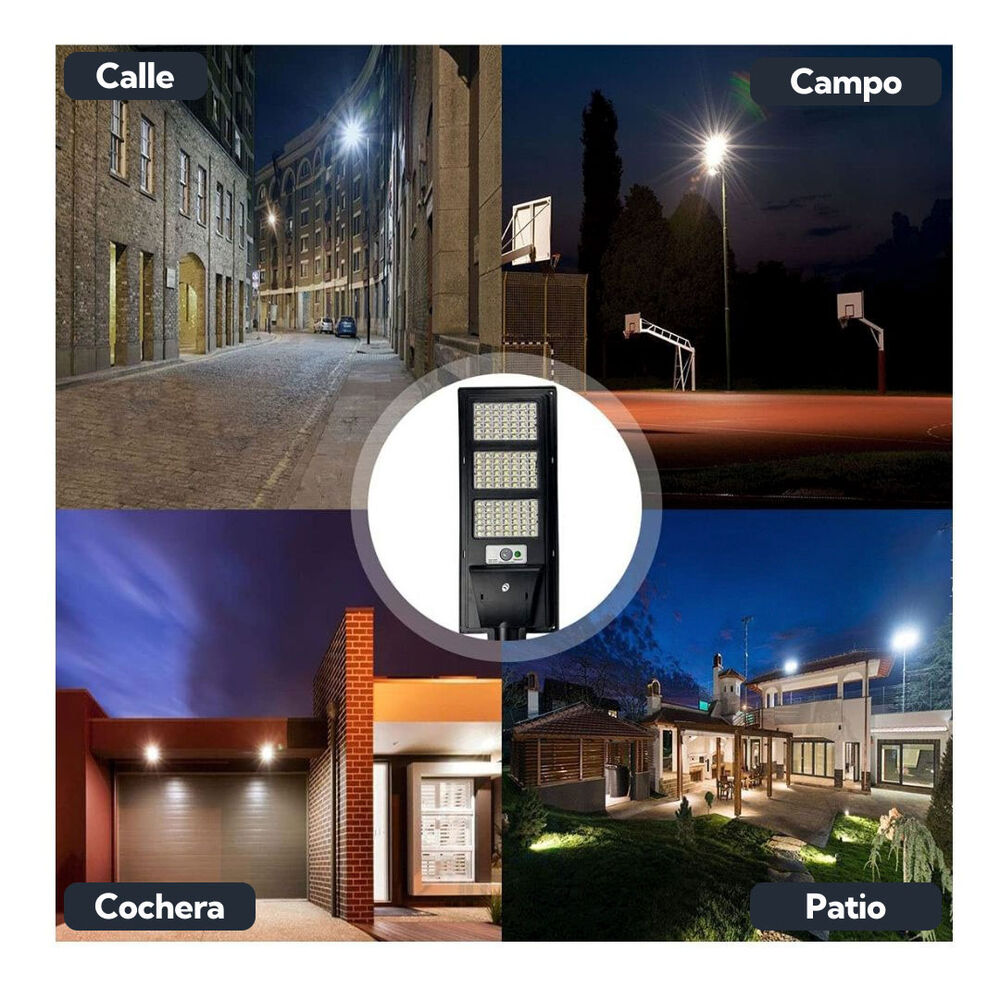 Iluminaria Led 100 W Solar Contra Agua image number 6.0