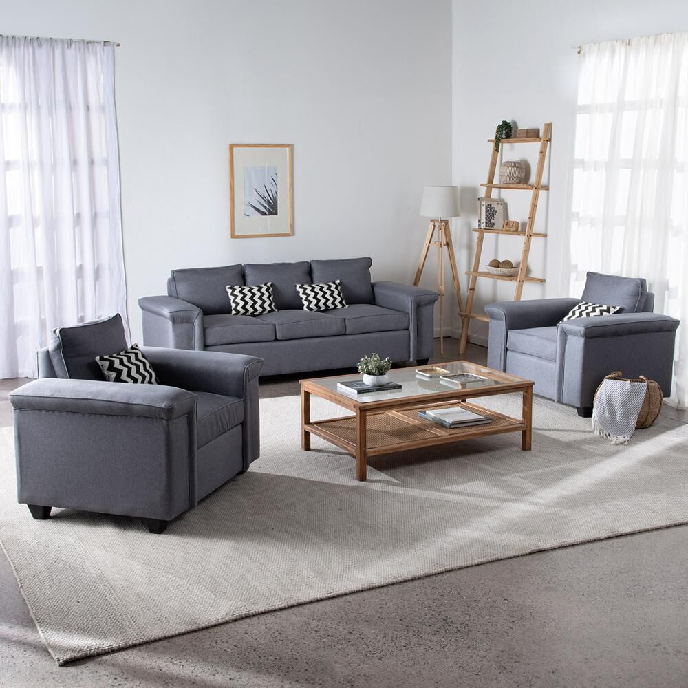 Juego De Living Mons Sicilia / 5 Cuerpos image number 0.0