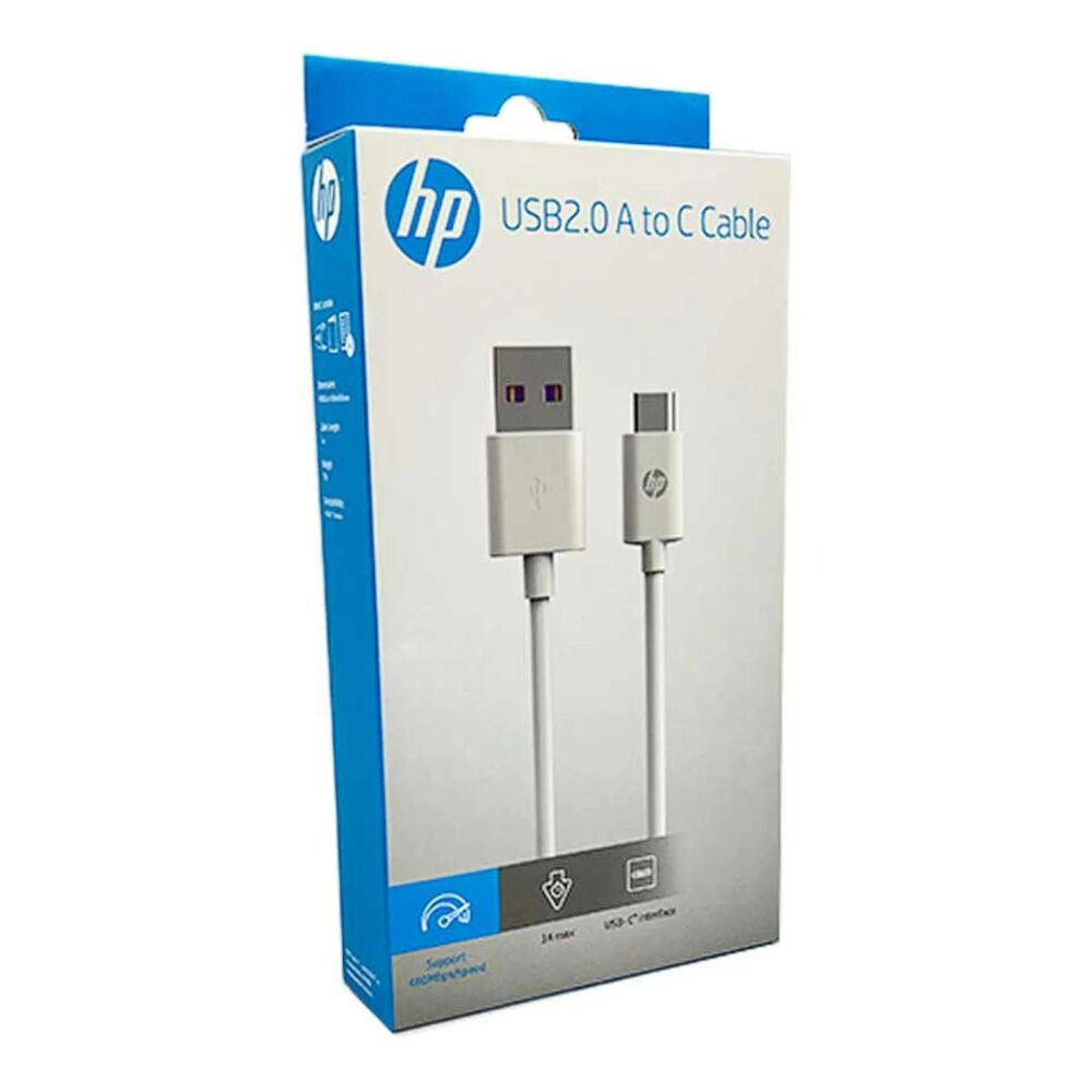 Cable De Carga Usb A Usb C 1mt Blanco Dhc-tc102 image number 2.0