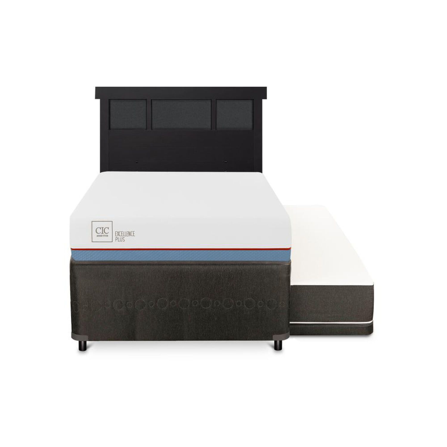 Cama Nido Cic Divan / 1.5 Plazas / Base Funcional + Respaldo image number 0.0