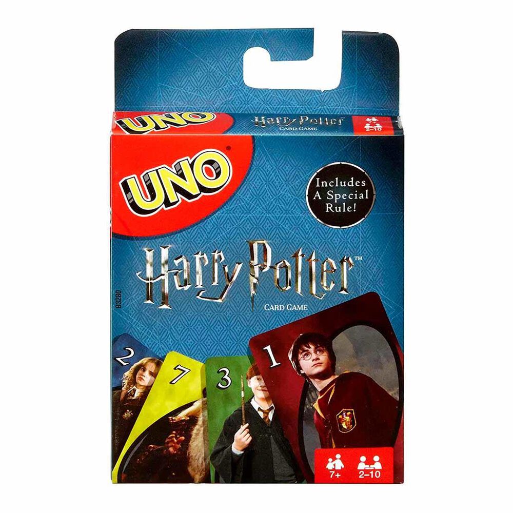 Juego de Cartas UNO Edicion Harry Potter Hogwarts image number 0.0