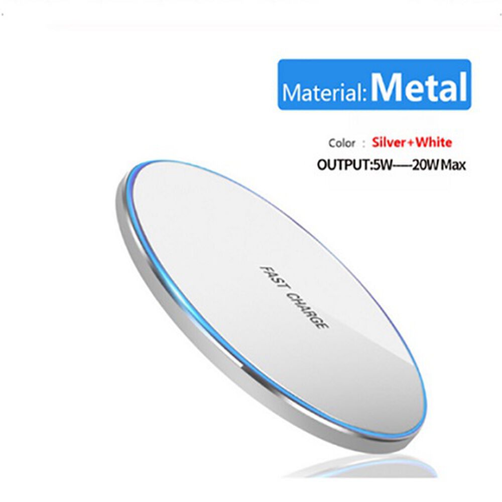 Cargador De Celular Inalambrico Metal Carga Rapida 4a 40w Smartphone Android Para Iphone image number 0.0