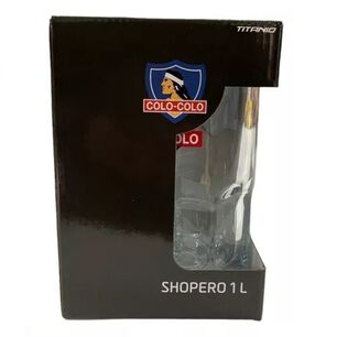 Vaso Cervecero Schopero Colo Colo 1 Litrode Vidrio