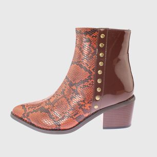 Botin Animal Caf&eacute; V&iacute;a Franca Art. 52105b30422zbrown
