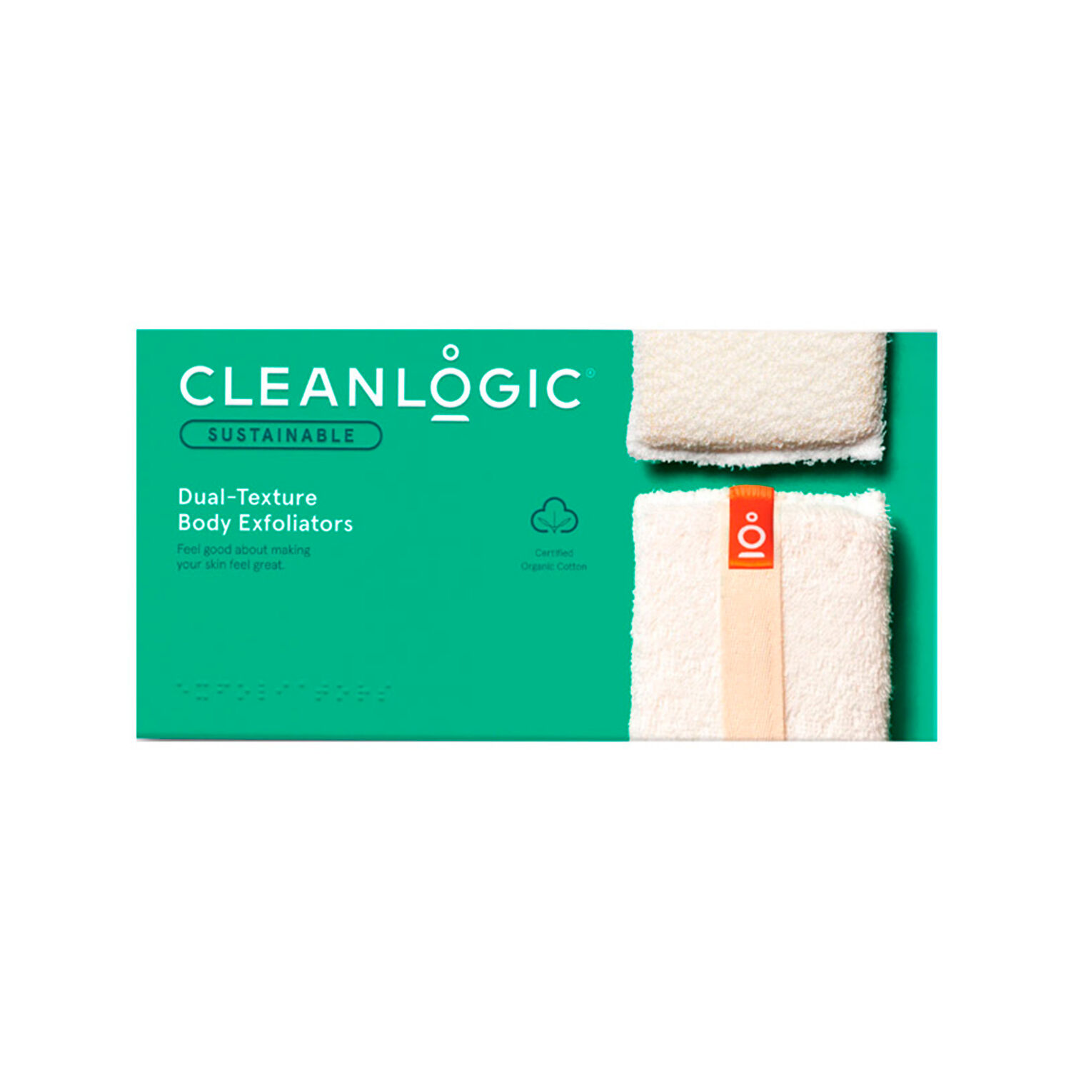 Cleanlogic - Espuma De Ba&ntilde;o Corporal Exfoliante De Doble Textura -eco-sustentable image number 0.0
