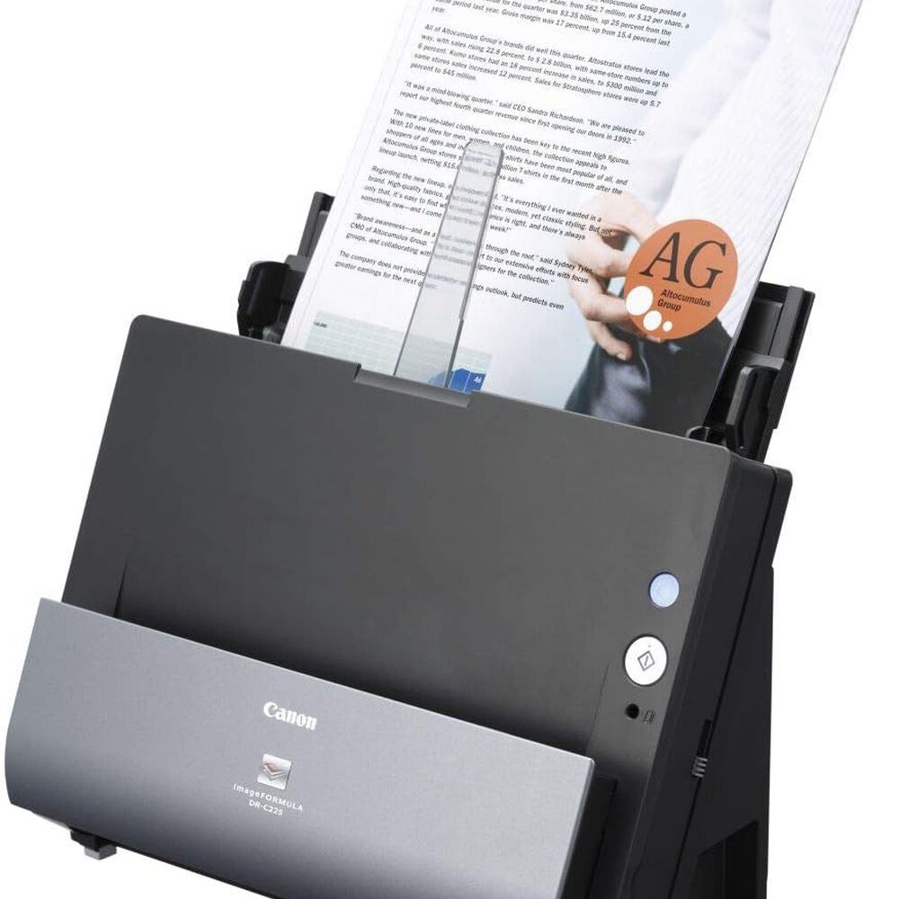 Escáner Canon Imageformula Dr-c225 Ii 600ppp Usb 2.0 Negro image number 0.0