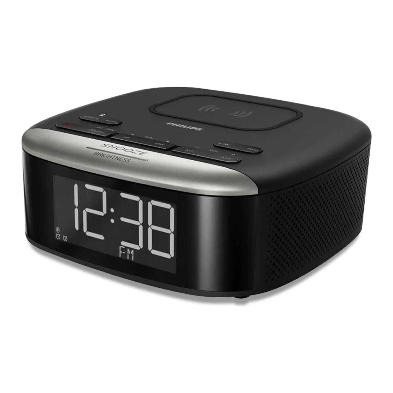 Radio Am Fm Reloj Digital Bluetooth Alarma Ar7606/37 Philips image number 0.0