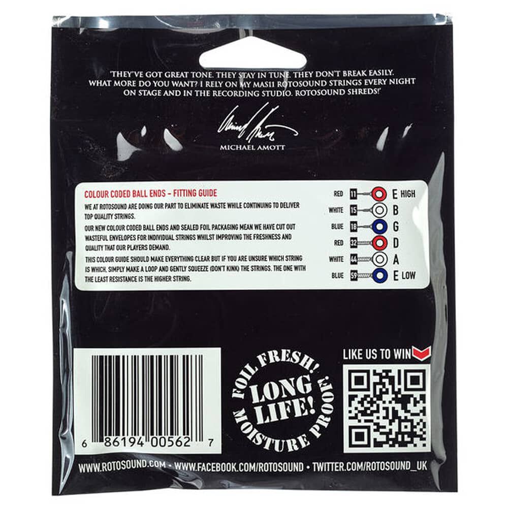 Set Guitarra El&eacute;ctrica Rotosound Mas11 Michael Amott image number 1.0