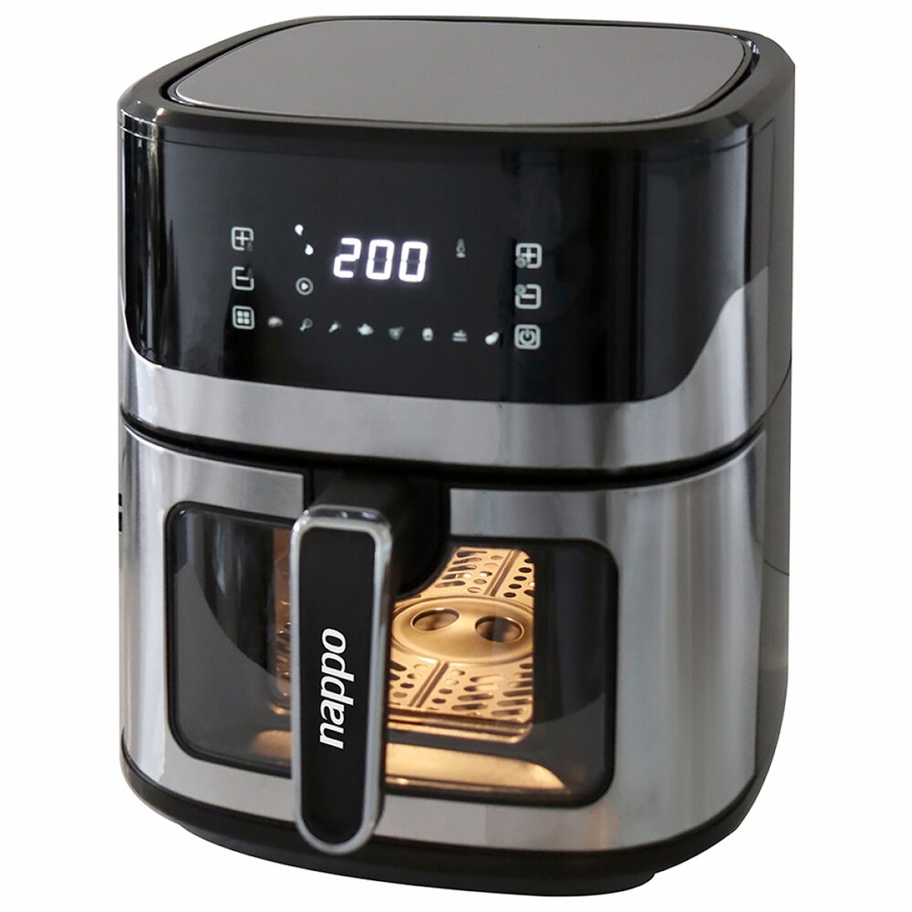 Freidora De Aire Digital Nappo Turbo Fryer Xl 7l 1600w Visor image number 1.0