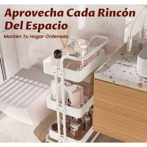 Carrito Organizador 3 Niveles Con Ruedas