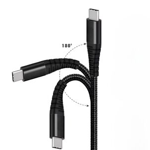 Cable De Datos Usb-c A Usb-c 2.5 Mt Premium Pd 60w