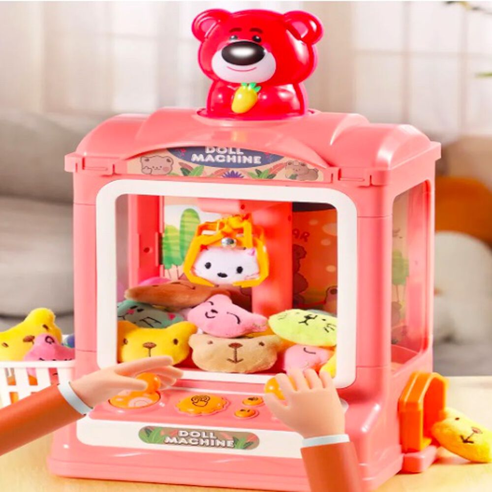 Máquina De Juguete De Garra Atrapa Muñeco Con Luces Y Sonido image number 2.0