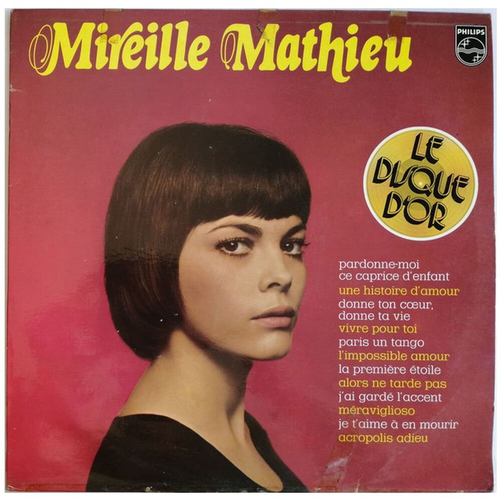Mireille Mathieu - Le Disque D'or | Vinilo Usado image number 0.0