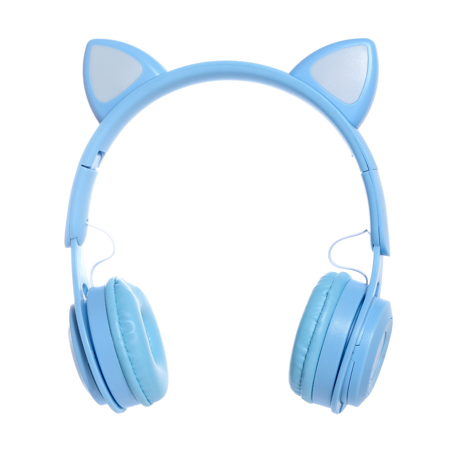 Aud&iacute;fonos Headphones Y08m Celeste image number 0.0
