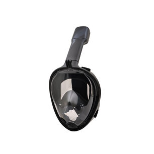 Mascara Snorkel Gopro Fullface Buceo L/xl Negra Sportime