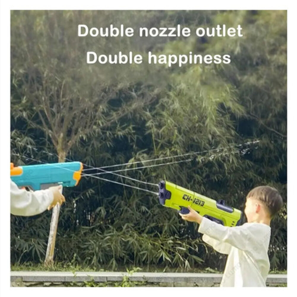 Pistola De Agua Dblue Doble Tiro Ch-1213 Verde image number 4.0