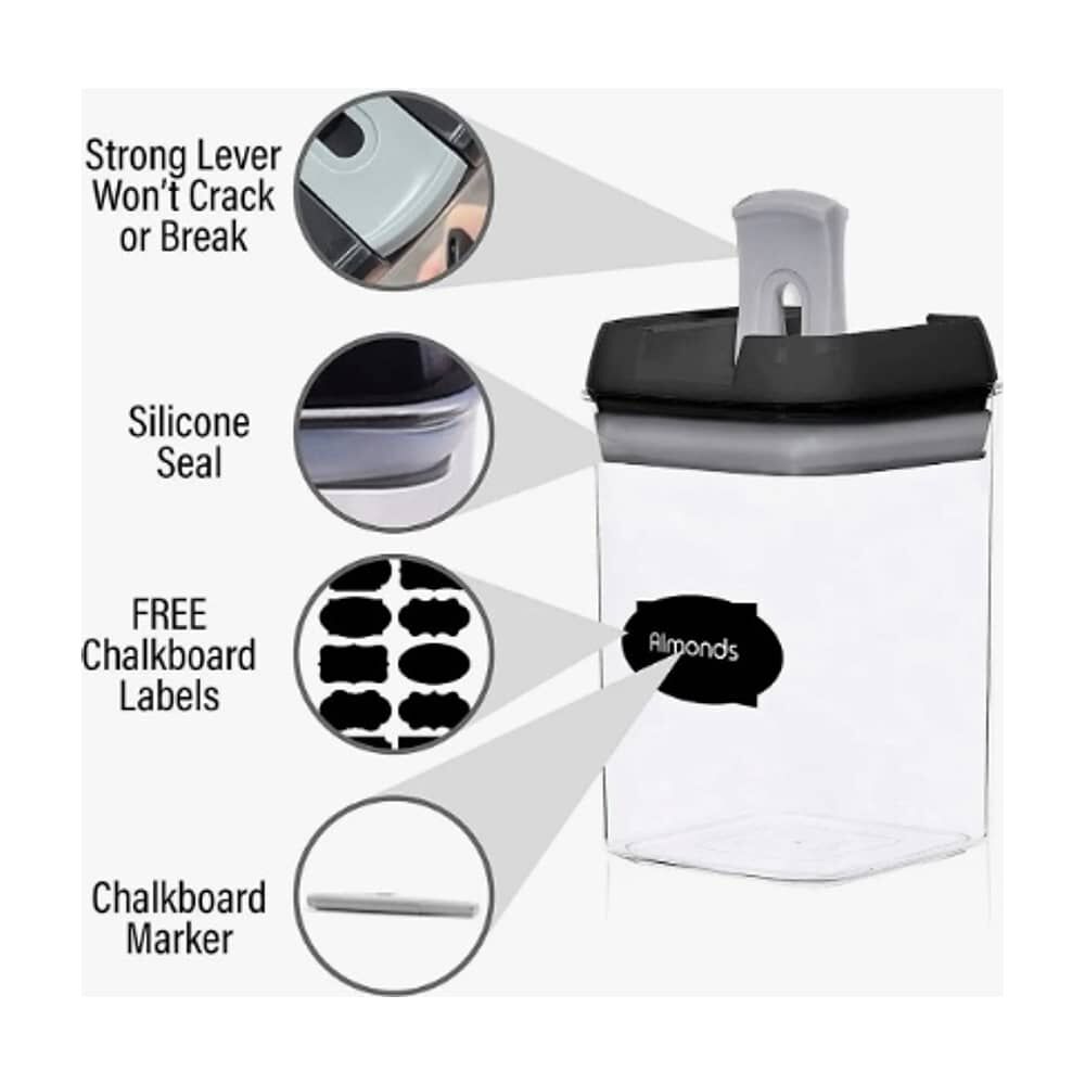 Set De 7 Contenedores Hermeticos De Plastico image number 3.0