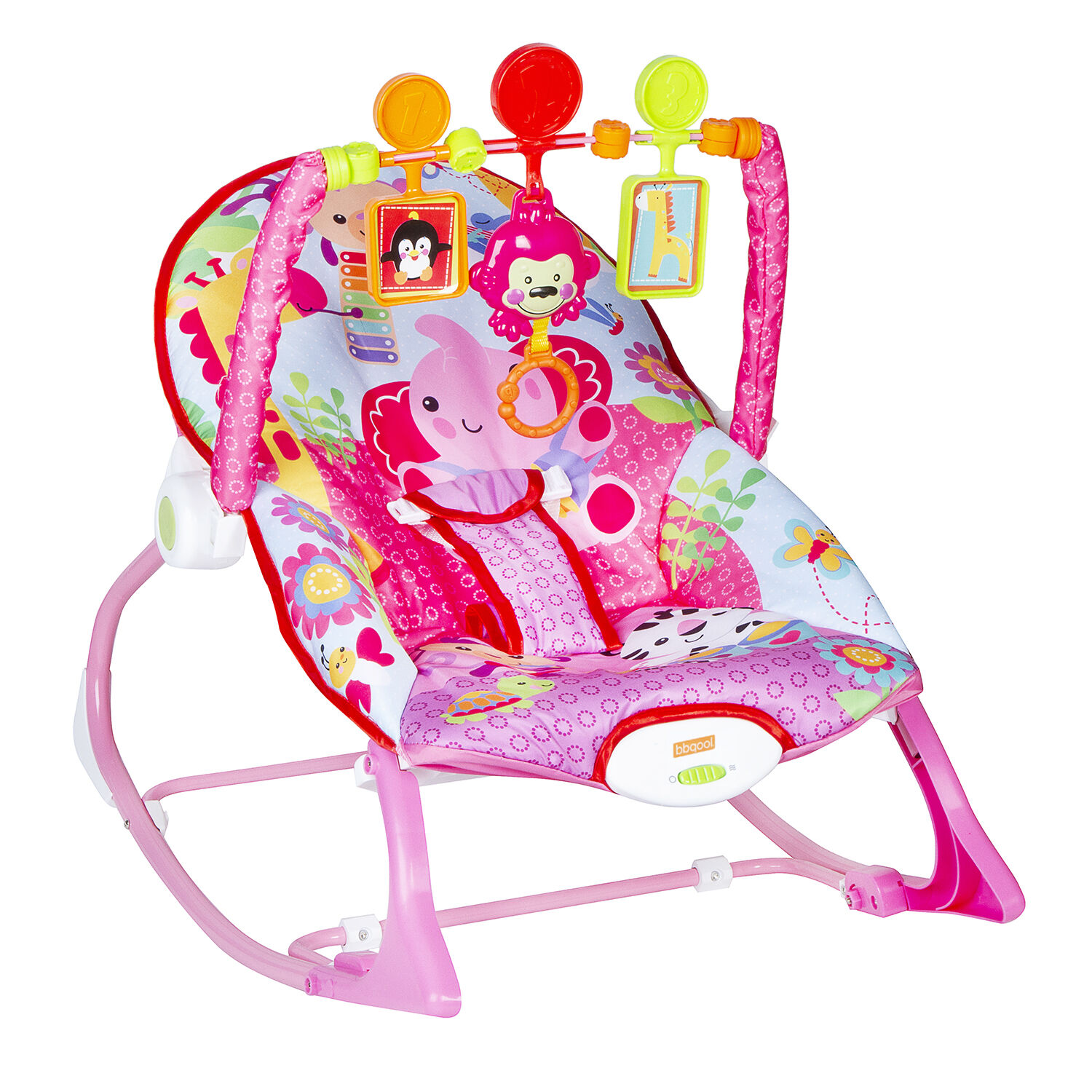 Silla Nido Mecedora Rocker Elephant Pink image number 0.0