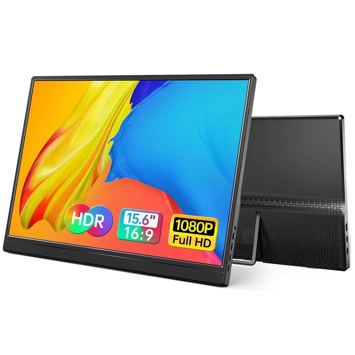 Monitor Port&aacute;til Yxk 15,6'' Full Hd 1080p Usb-c Hdmi image number 0.0