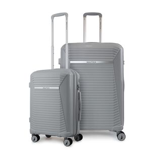 Pack 2 Maletas Nautica Niza Cabina 10k Y Grande 23k Gris