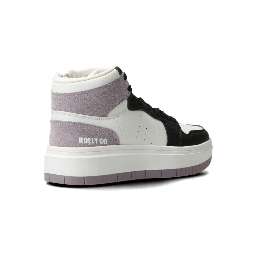 Zapatilla Urbana Mujer Rolly Go Purple image number 3.0